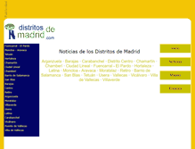 Tablet Screenshot of noticias.distritosdemadrid.com